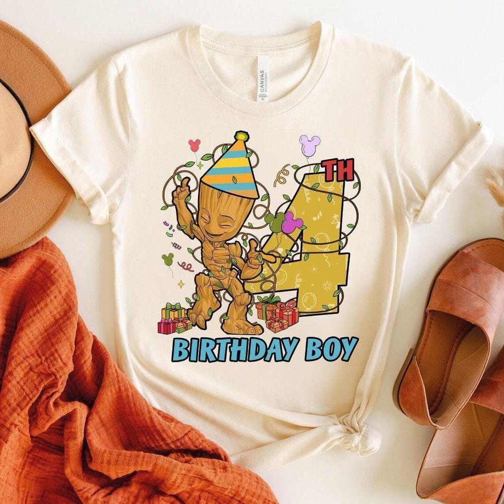 Personalized Marvel Guardians Of The Galaxy Groot Birthday Vuitino Merch